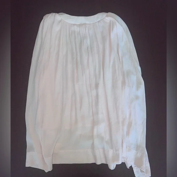 Free People Peach V-Neck Sleeveless Shirt - Picture 3 of 3